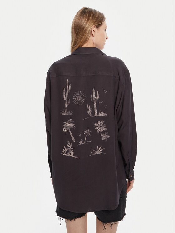 Billabong Billabong Сорочка Beach Side EBJWT00118 Сірий Relaxed Fit