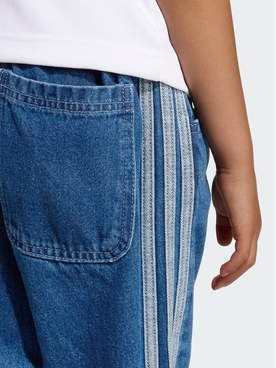 adidas adidas Spodnie dresowe Firebird denim Błękitny Loose Fit