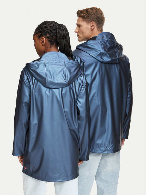 Hunter Hunter Regenjacke Nebuela HARU0002262 Dunkelblau Regular Fit