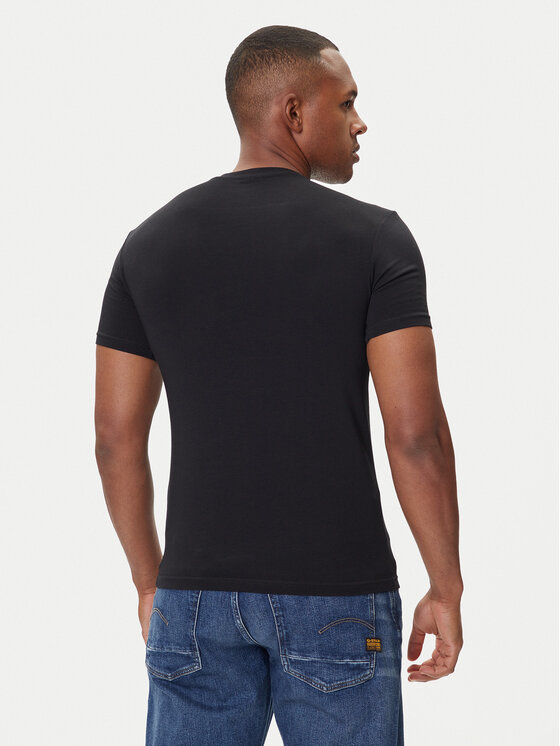 Emporio Armani Underwear Emporio Armani Underwear T-shirt EM000379 AF14133 UC001 Crna Fitted Fit