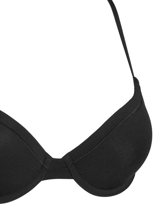 Calvin Klein Underwear Calvin Klein Underwear Biustonosz z fiszbiną 000F3784E Czarny
