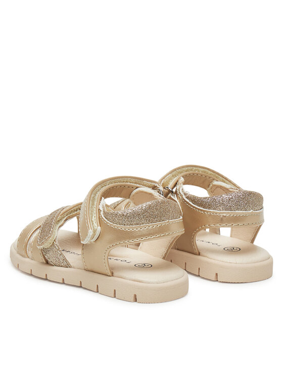 Tommy Hilfiger Tommy Hilfiger Sandały T1A2-33771-1381 M Złoty