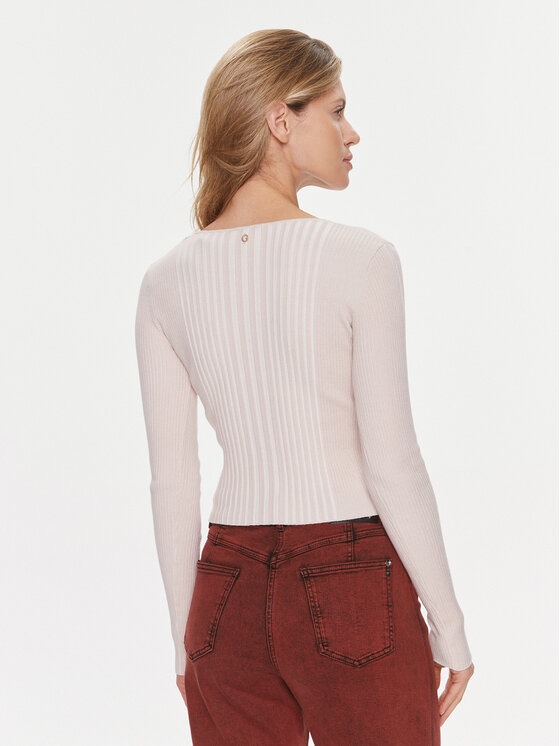 Guess Guess Kardigán Allie W4RR43 Z2YN2 Bézs Slim Fit