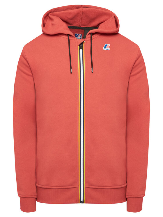 K-Way K-Way Суитшърт Arnel K4115ZW Червен Regular Fit