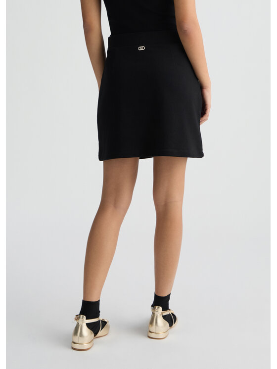 Liu Jo Liu Jo Spódnica mini TA5016FS00222222 Czarny Regular Fit