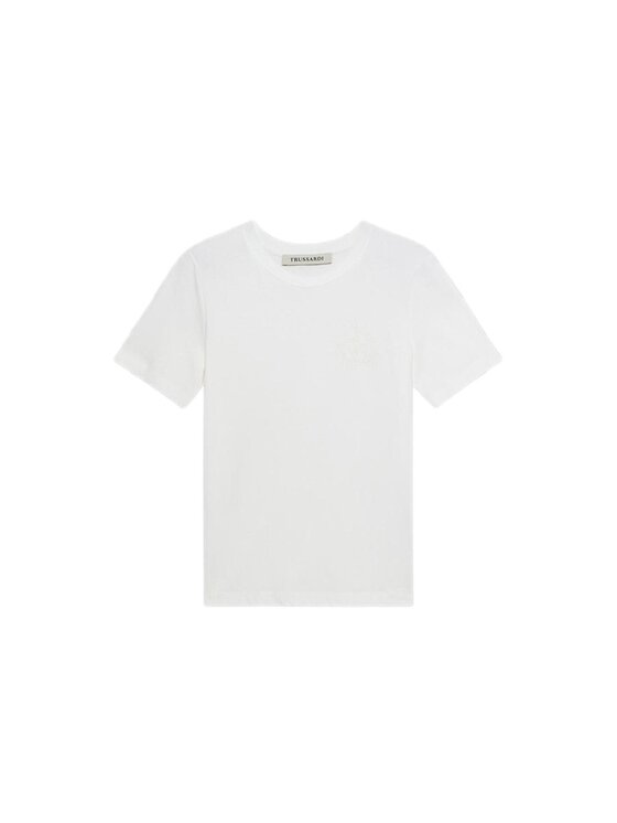 Trussardi Trussardi T-shirt G1156000197N001 Bianco Regular Fit