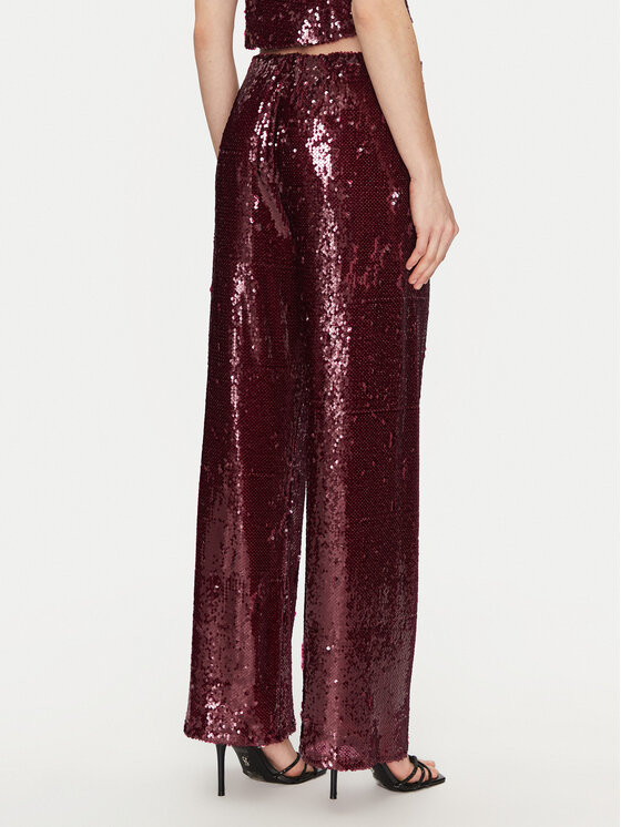 Haveone Haveone Stoffhose PGE-M236 Dunkelrot Regular Fit