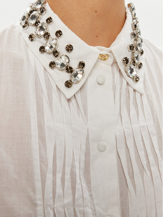 PINKO Pinko Camicia Carneia Camicia 103195 A1PX Bianco Regular Fit
