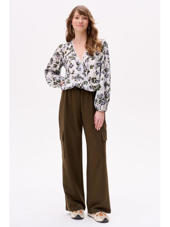 blue shadow blue shadow Bluzka Darcy Kolorowy Regular Fit