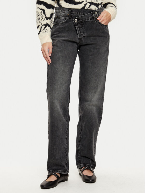 Please Jeans P20WCHPW4A Nero, taglia : S