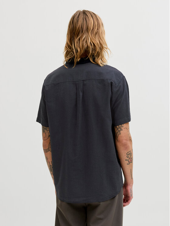 Jack & Jones Jack & Jones Πουκάμισο Summer 12289160 Μαύρο Regular Fit