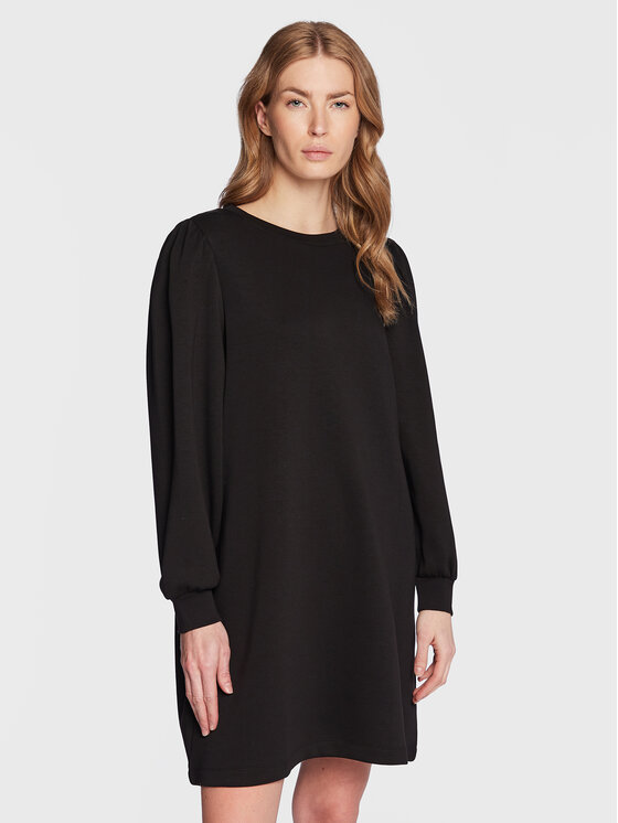 Moss Copenhagen Rochie tricotată Nelina 17198 Negru Regular Fit