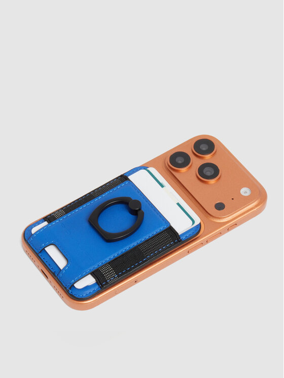 Piquadro Piquadro Etui na karty kredytowe 13656 Niebieski