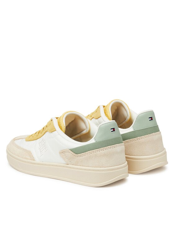 Tommy Hilfiger Tommy Hilfiger Laisvalaikio batai Th Heritage Sneaker FW0FW08643 Balta