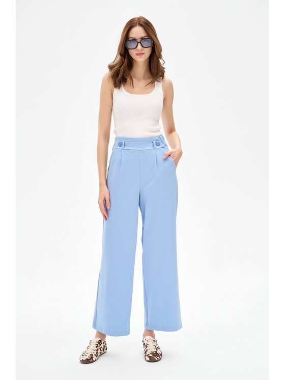 blue shadow blue shadow Spodnie materiałowe Paloma Niebieski Regular Fit