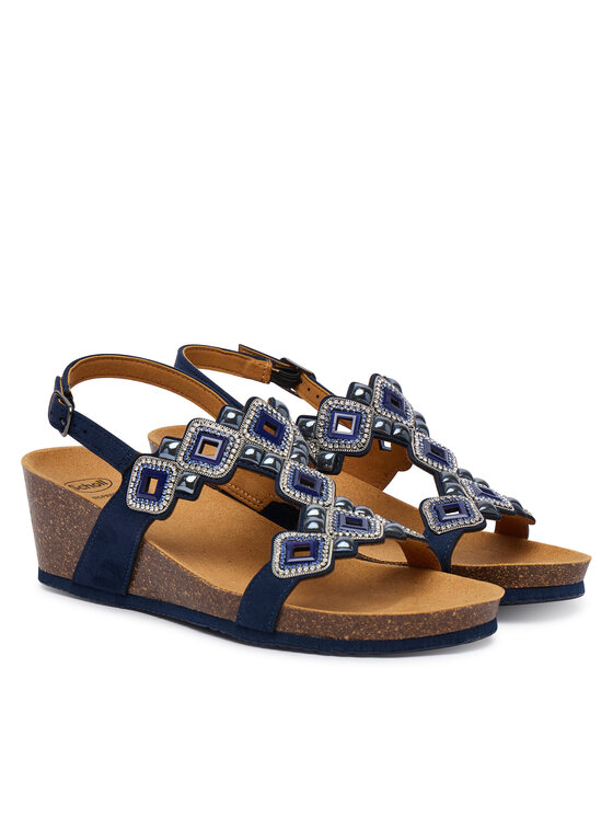 Scholl Scholl Босоніжки Tulum T-Bar MF00689 Cиній