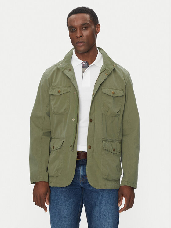 Barbour Barbour Demisezoninė striukė Ogston MCA1039OL11 Žalia Tailored Fit
