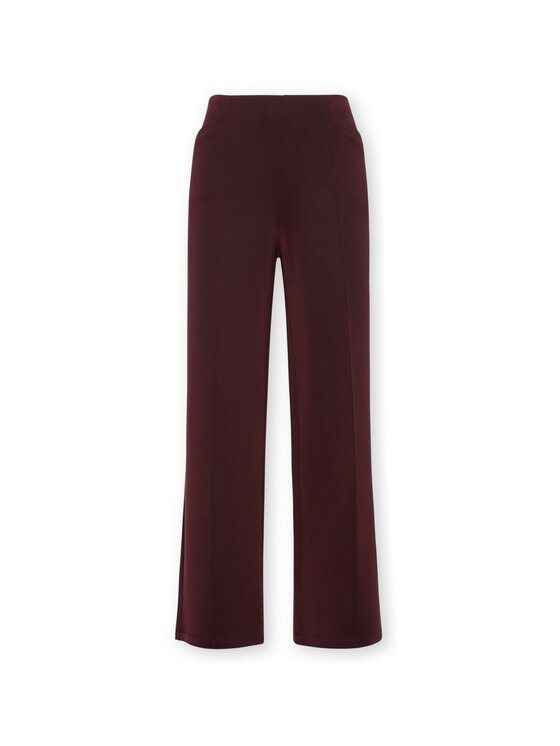Elena Mirò Elena Mirò Pantaloni di tessuto P810Z000207N039 Bordeaux Flare Fit