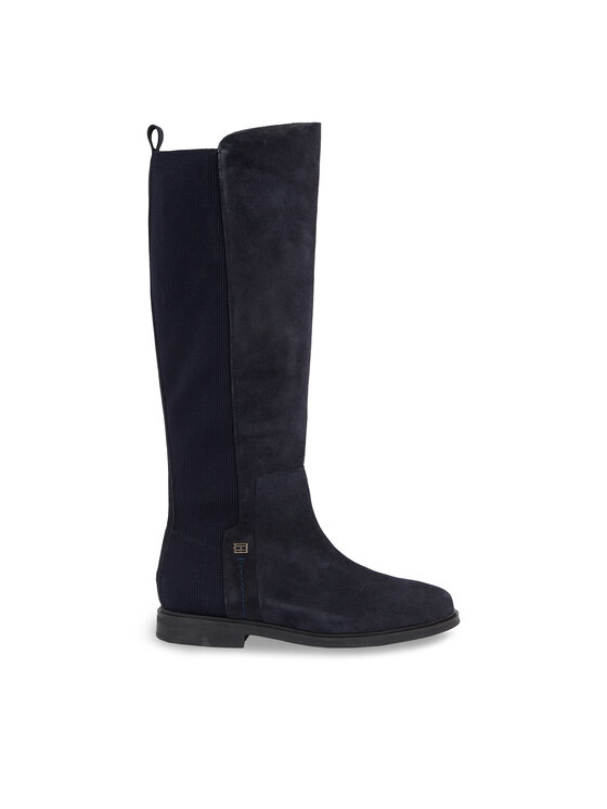 Tommy Hilfiger Tommy Hilfiger Чоботи Tommy Essentials Longboot FW0FW07476 Голубий