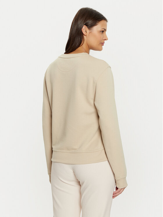 Guess Guess Felpa W5RQ09 K8802 Beige Regular Fit