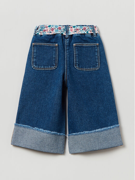 OVS OVS Jeans hlače 1831347 Modra Wide Leg