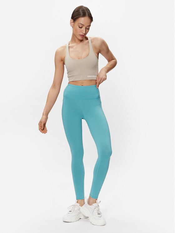Skechers Skechers Leggings GoFlex W03LG30B Zelena Slim Fit