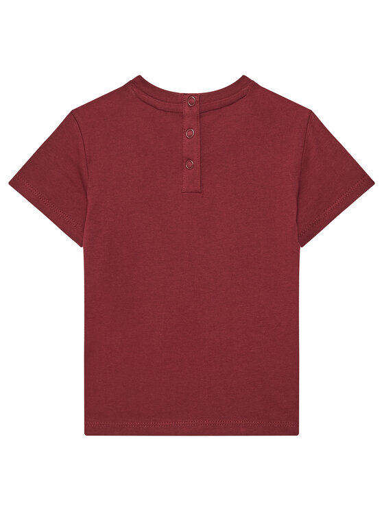 Guess Guess T-shirt N5YI22 K8HM4 Bordeaux Regular Fit