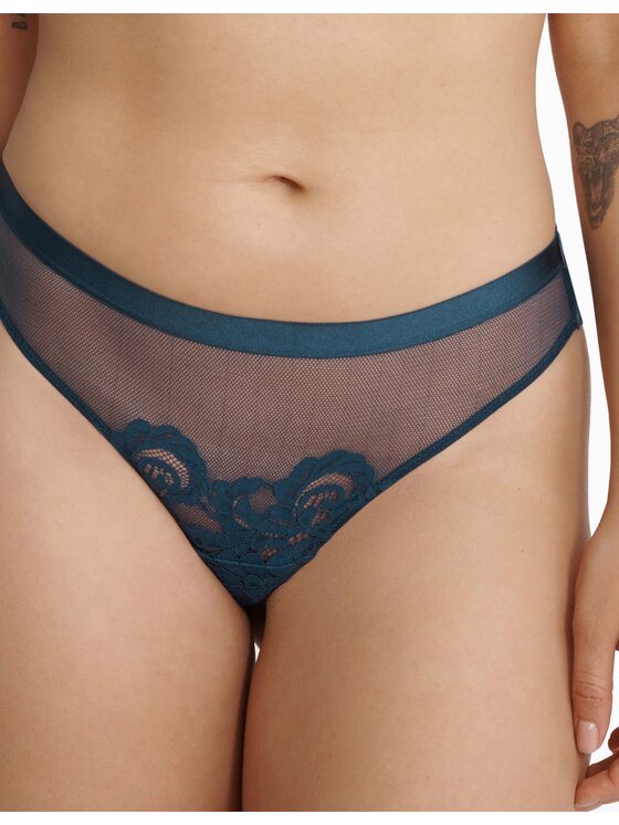 Esotiq Esotiq Stringi 40860-69X Niebieski