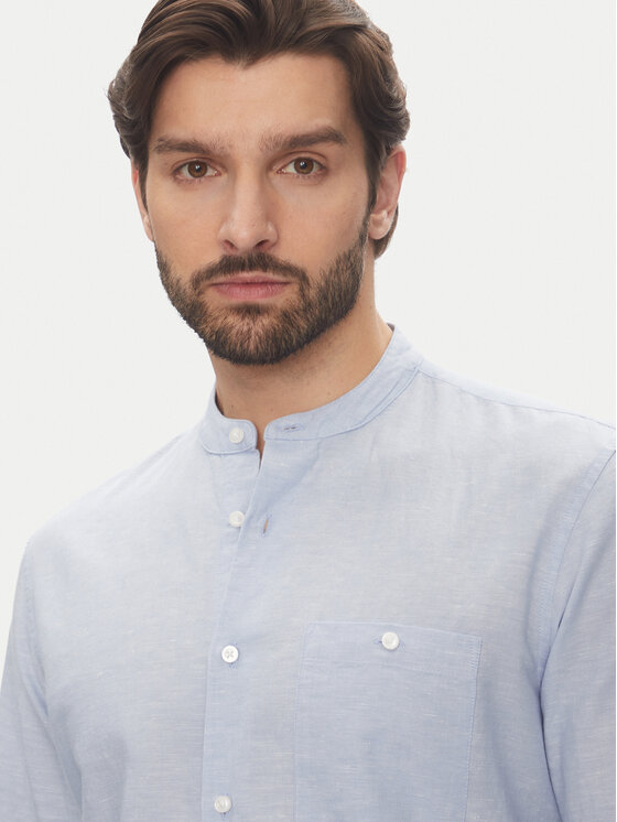 Pierre Cardin Pierre Cardin Koszula C6 41009.0480 Błękitny Modern Fit