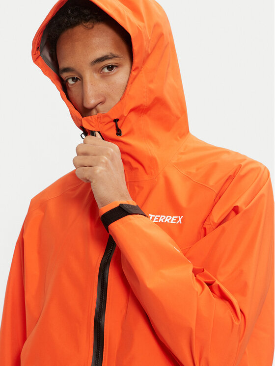 adidas adidas Дощовик TERREX XPERIOR GORE-TEX PACLITE HN2909 Оранжевий Regular Fit