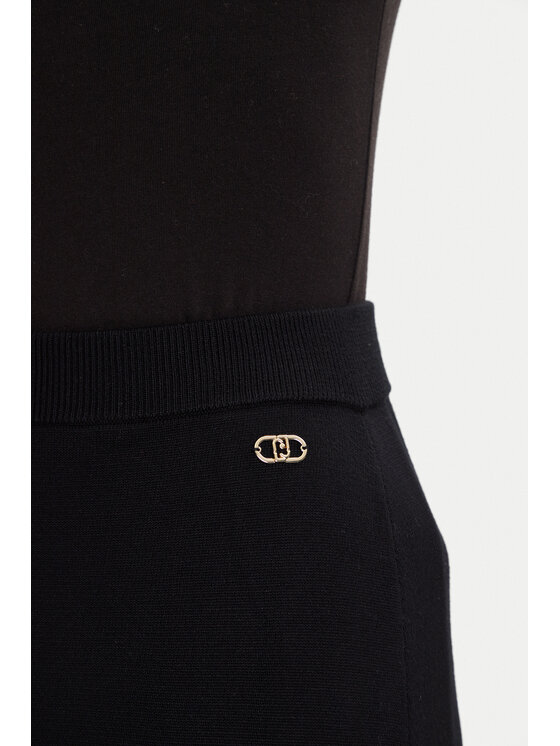 Liu Jo Sport Liu Jo Sport Fustă tip creion TF5211 MS49I Negru Regular Fit