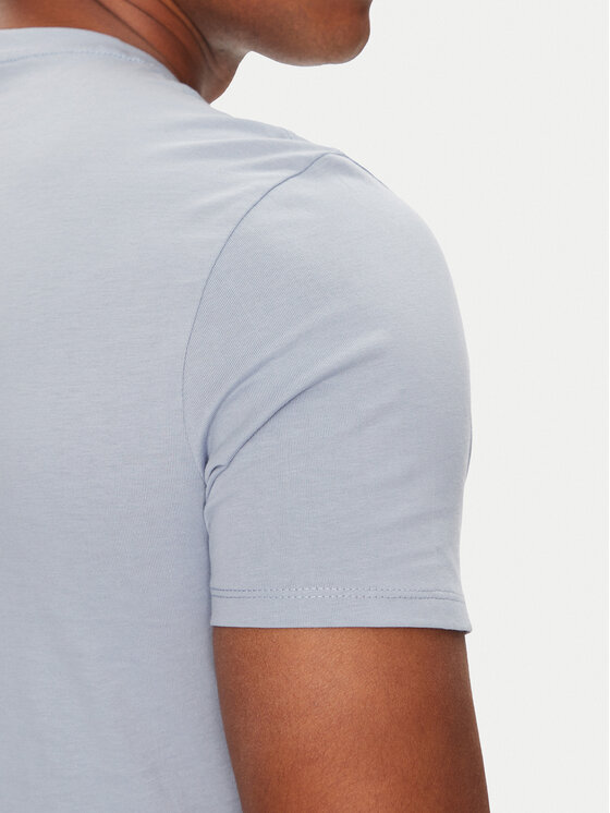 Guess Guess T-Shirt M2YI71 I3Z14 Niebieski Slim Fit