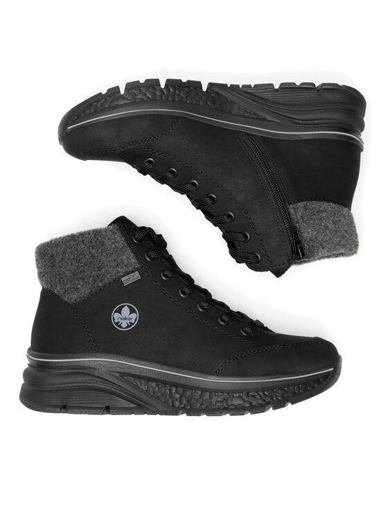 Rieker Rieker Stiefeletten 48043-00 Schwarz