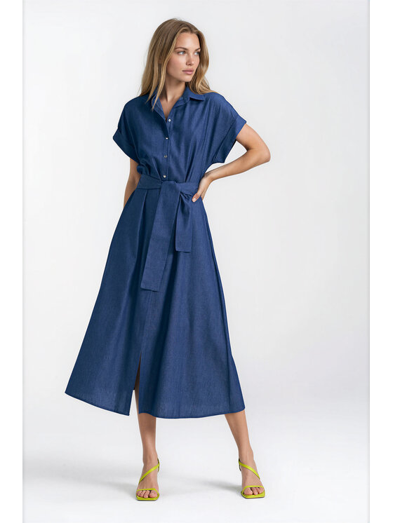 NIFE NIFE Džínsové šaty S303 Loose Fit