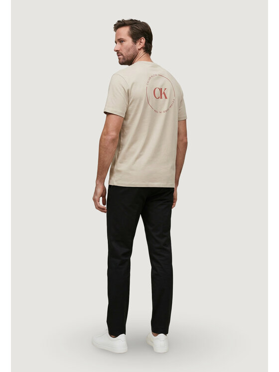 Calvin Klein Jeans Calvin Klein Jeans T-shirt LV04RF801G Beige Casual Fit