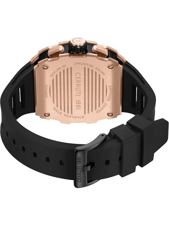 Cerruti 1881 Cerruti 1881 Zegarek Cerruti-CIWGO0085406 Czarny