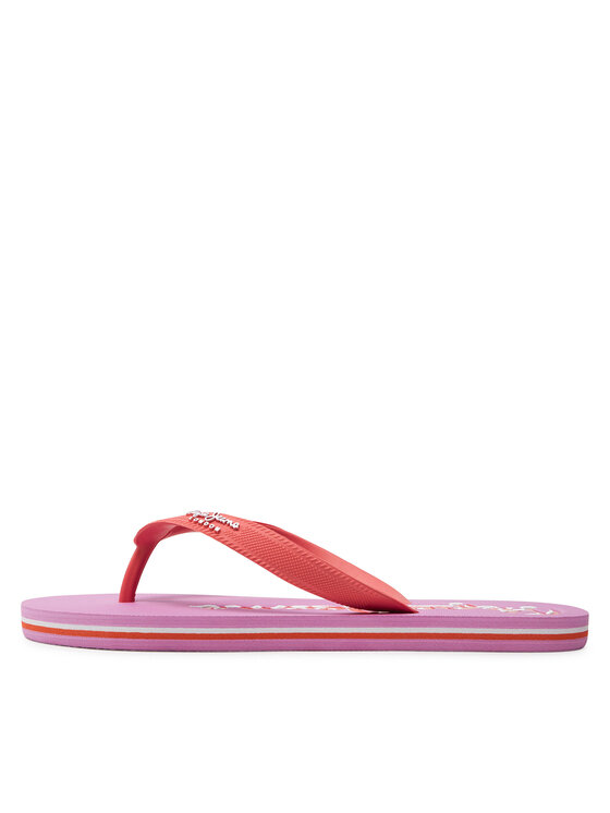 Pepe Jeans Pepe Jeans Σαγιονάρες Bay Beach Brand W PLS70157 Κόκκινο