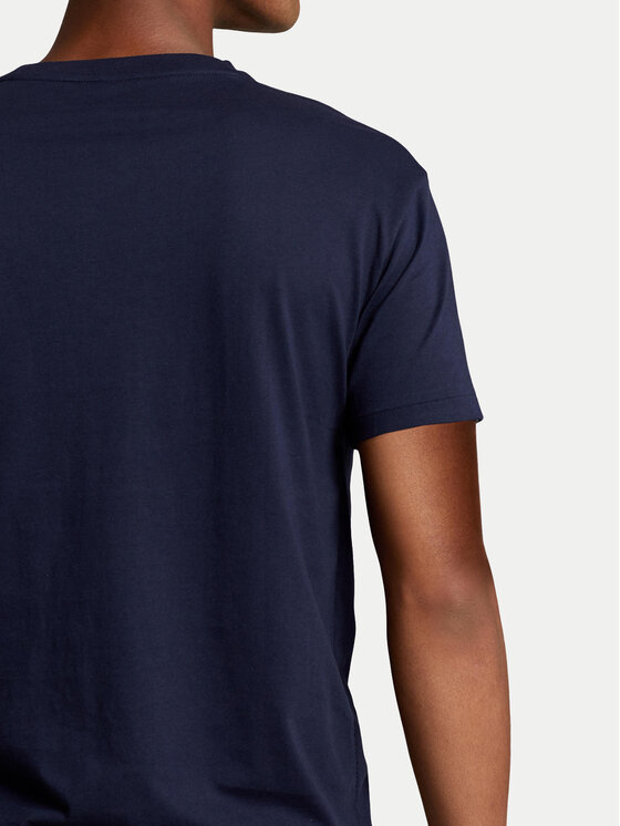 Polo Ralph Lauren Polo Ralph Lauren T-Shirt 710708261 Granatowy Classic Fit