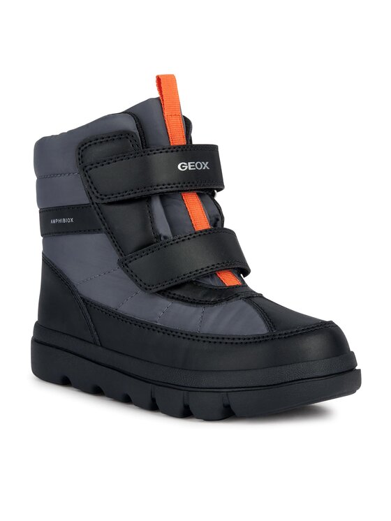 Geox Geox Μπότες Χιονιού J Willaboom Boy B Ab J36LFB 0FU54 C0005 S Μαύρο