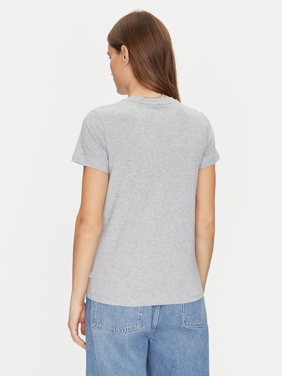 Guess Jeans Guess Jeans Тишърт W5RI54 J1314 Сив Regular Fit