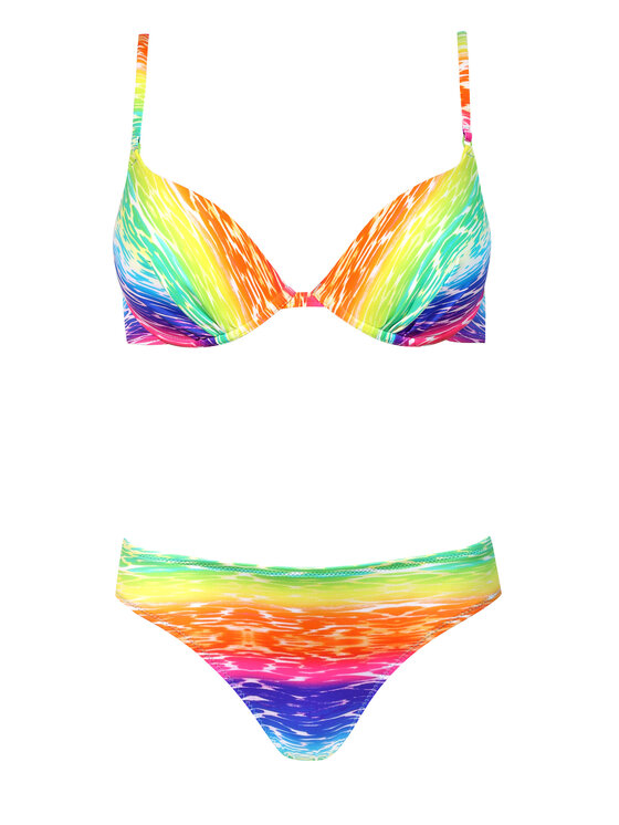 Miss Lou Miss Lou Bikini ML014 Kolorowy