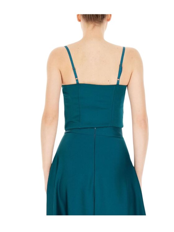 Rinascimento Rinascimento Τοπ top cropped Πράσινο Regular Fit