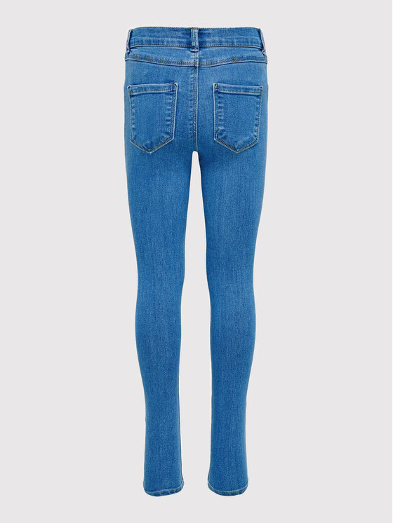 Kids ONLY Kids ONLY Jeansy Rain 15234586 Modrá Skinny Fit