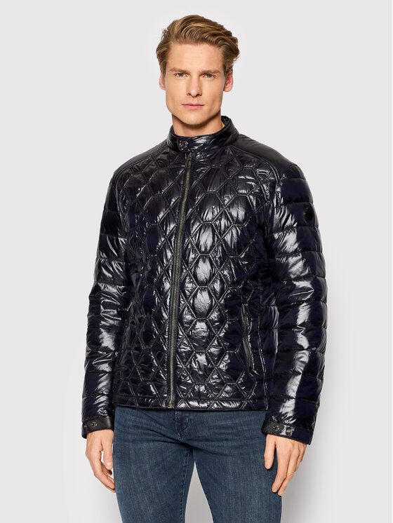 JOOP! Пухено яке Jo-132Badys 30029464 Тъмносин Regular Fit