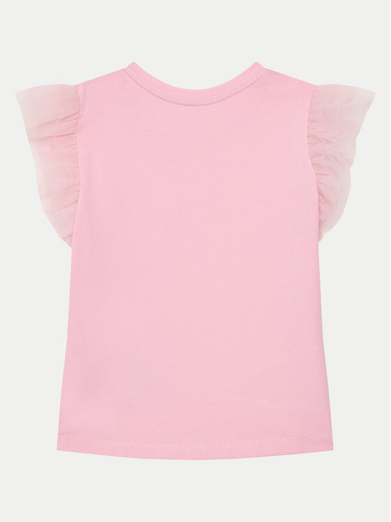 Guess Guess Bluzka K5GI18 K6YW4 Różowy Regular Fit