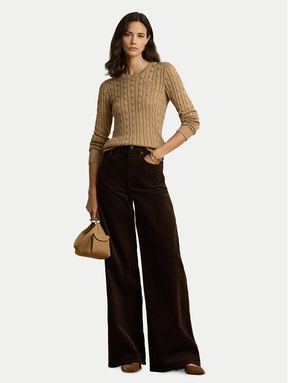 LAUREN RALPH LAUREN LAUREN RALPH LAUREN Светр 200P14039500 Темно-бежевий Regular Fit