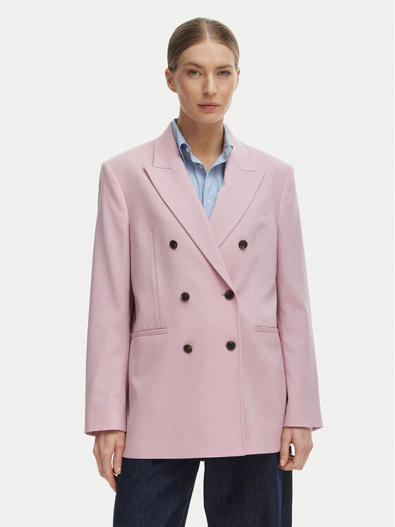 Tommy Hilfiger Tommy Hilfiger Suknjič WW0WW50784 Roza Relaxed Fit