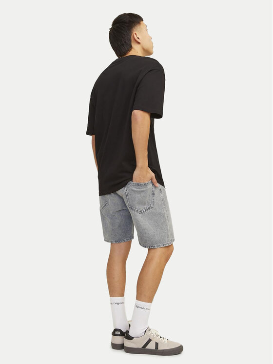 Jack&Jones Jack&Jones Kratke traperice Chris Cooper 12252868 Siva Relaxed Fit