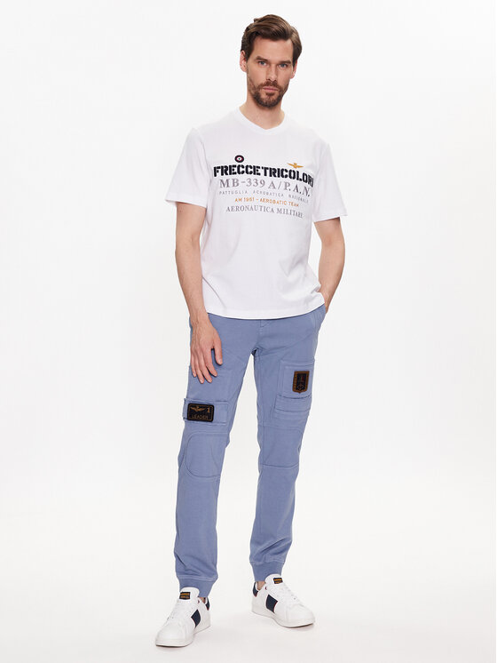 Aeronautica Militare Aeronautica Militare T-shirt 231TS2086J592 Bianco Regular Fit