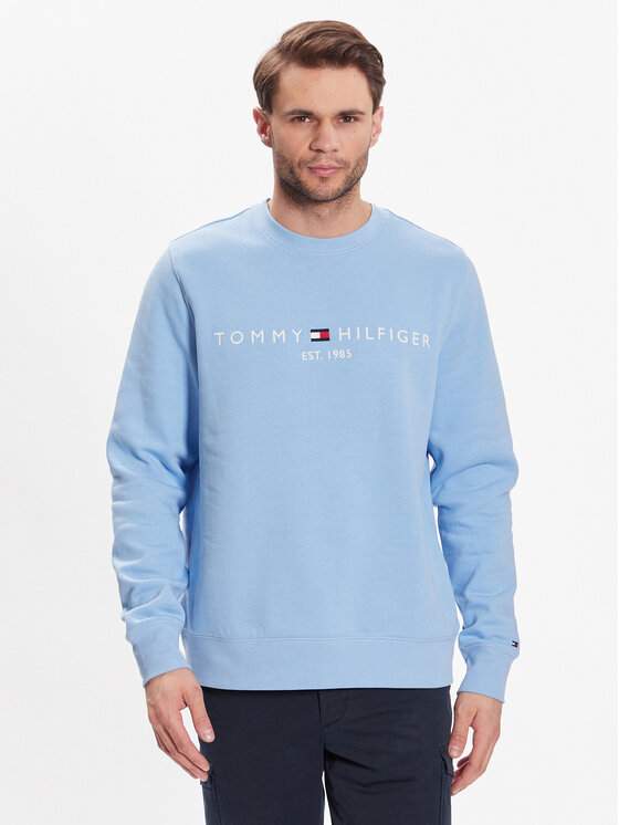 Tommy Hilfiger Blue Cotton Men's Sweatshirt main image 1